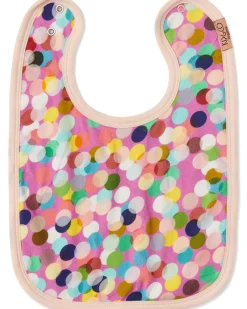 KIP & CO Organic Bib CONFETTI PINK