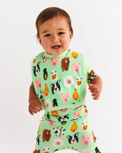KIP & CO Organic Bib FARM FRIENDS