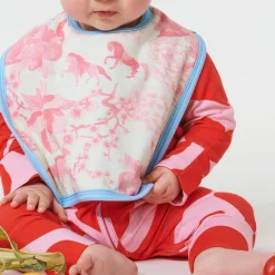 KIP & CO Organic Cotton Bib FLEUR