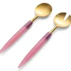 KIP & CO Salad Servers PURPLE PATCH