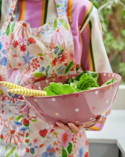 KIP & CO Salad Servers SUNSHINE STRIPE