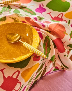 KIP & CO Serving Spoon SUNSHINE STRIPE