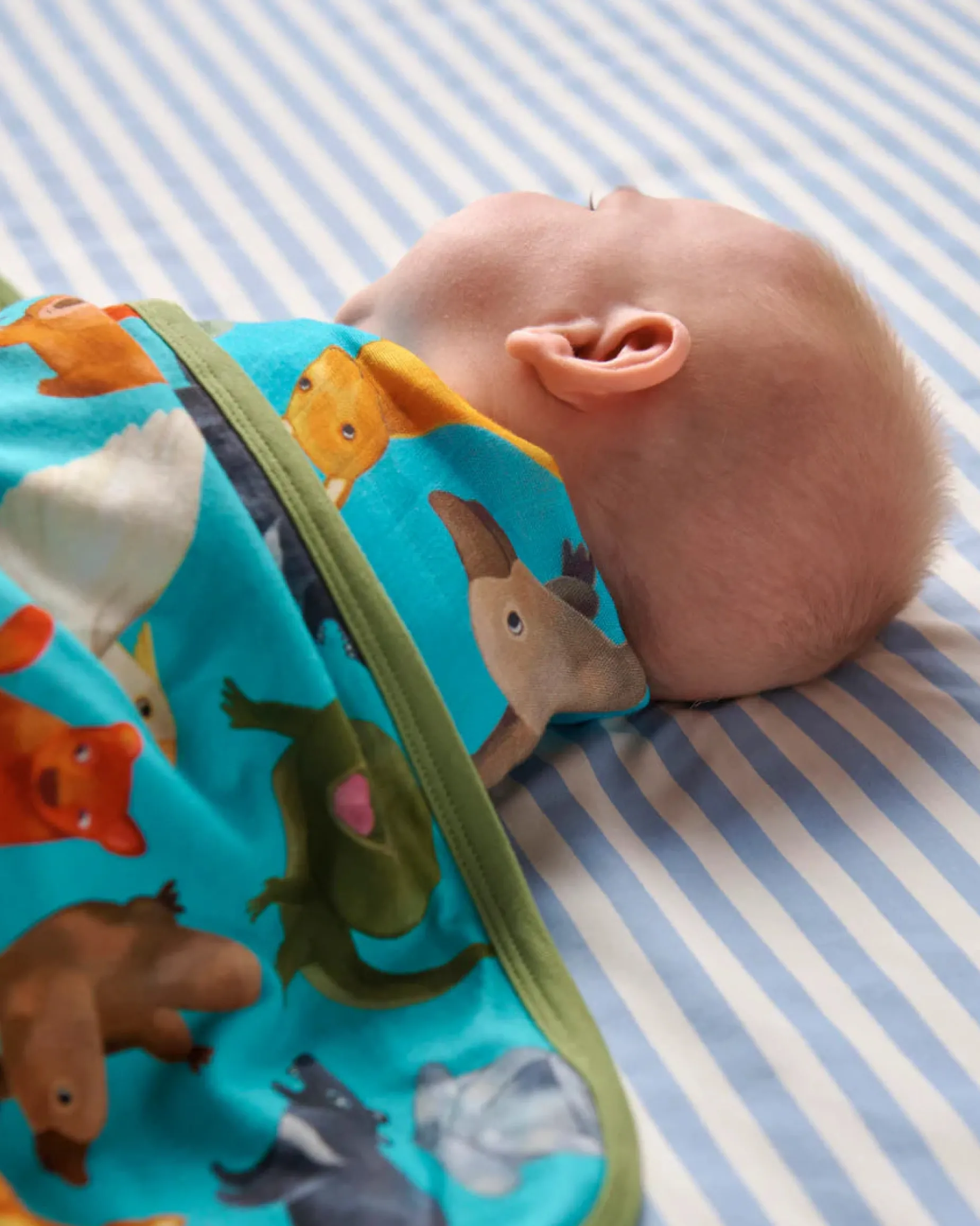 KIP & CO Snuggle Blanket HOME AMONG THE GUM TREES