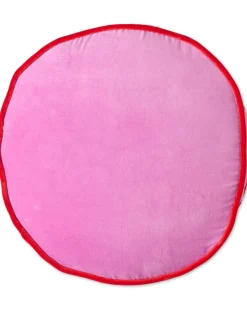 KIP & CO Velvet Pea Cushion PINK AMBITION