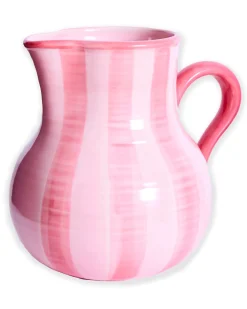 KIP & CO Water Jug PINK STRIPE