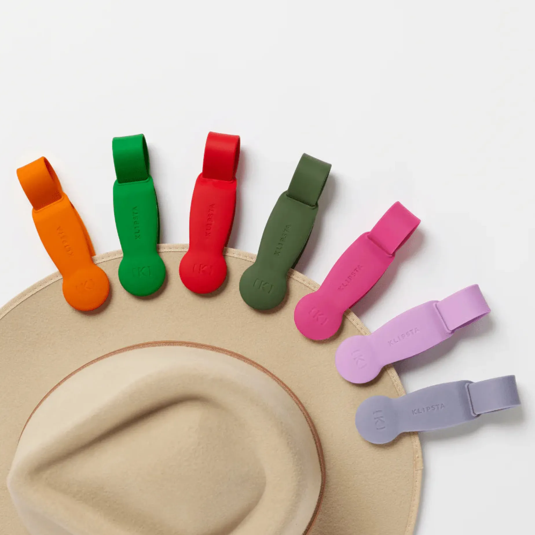 KLIPSTA Hat Clip ORANGE