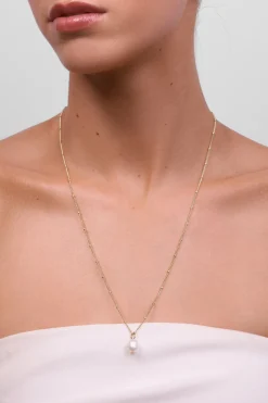 LIBERTE Cove Necklace GOLD