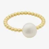 LIBERTE Cove Pearl Ring GOLD