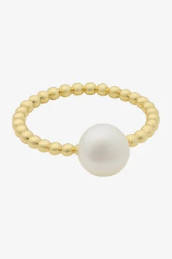 LIBERTE Cove Pearl Ring GOLD