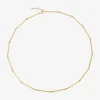 LIBERTE Holland Bar Necklace SILVER