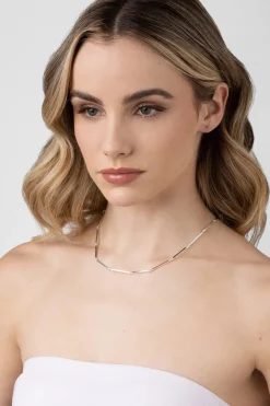 LIBERTE Holland Bar Necklace SILVER