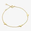 LIBERTE Mariel Heart Bracelet GOLD