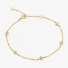 LIBERTE Nico Bracelet GOLD CLEAR