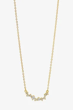 LIBERTE Nico Necklace GOLD CLEAR