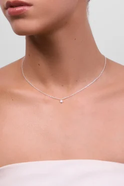 LIBERTE Petal Necklace SILVER