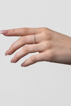 LIBERTE Piccola Dolce Rhodium Ring SILVER