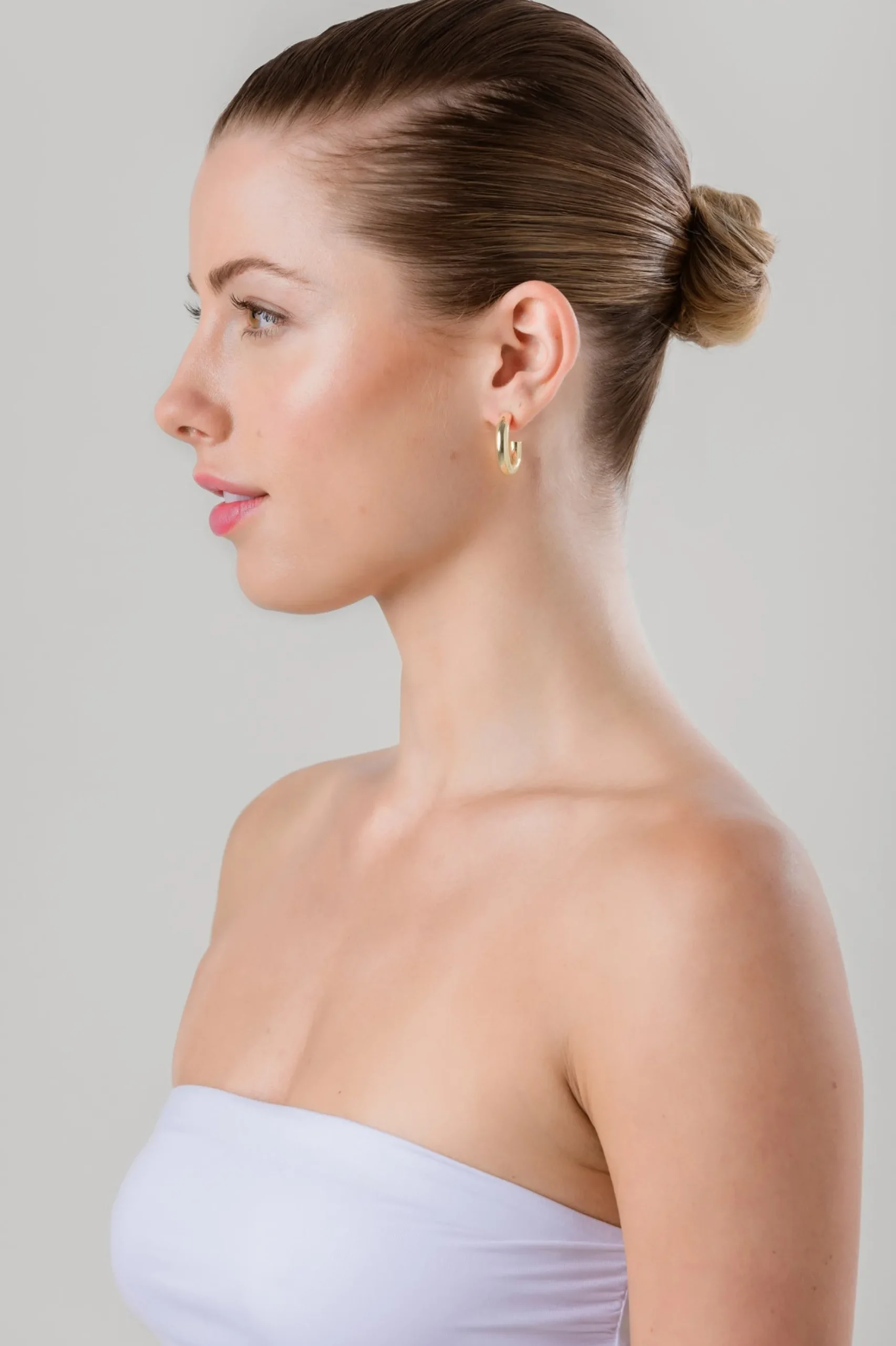 LIBERTE Reba Hoop SILVER
