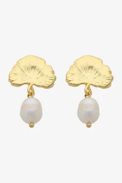 LIBERTE Sierra Pearl Earring GOLD