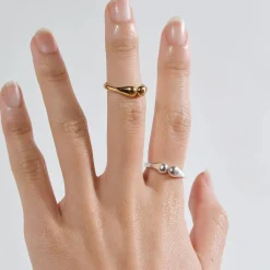 LINDA TAHIJA Mon Ring SILVER