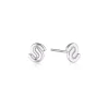 LINDA TAHIJA Two Fold Stud SILVER