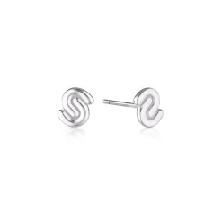 LINDA TAHIJA Two Fold Stud SILVER