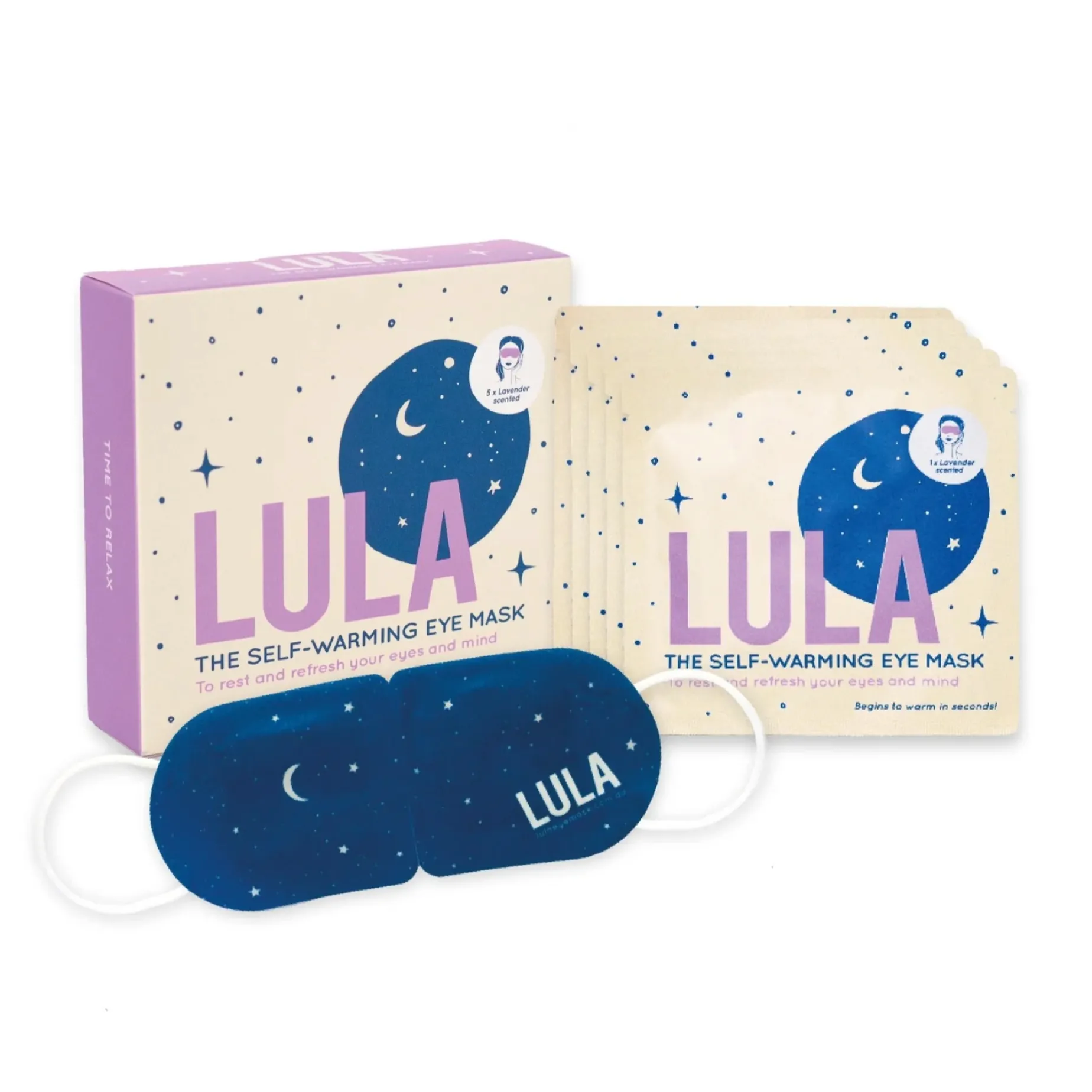 LULA Eye Masks LAVENDER