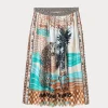 ME369 Vanessa Midi Skirt SAFARI