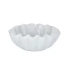 Merridy Resin Scallop Bowl WHITE