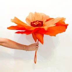 MOONLIGHT Paper Flower Large ORANGE