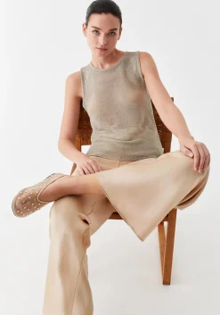 MORRISON Dita Knit Tank CHAMPAGNE