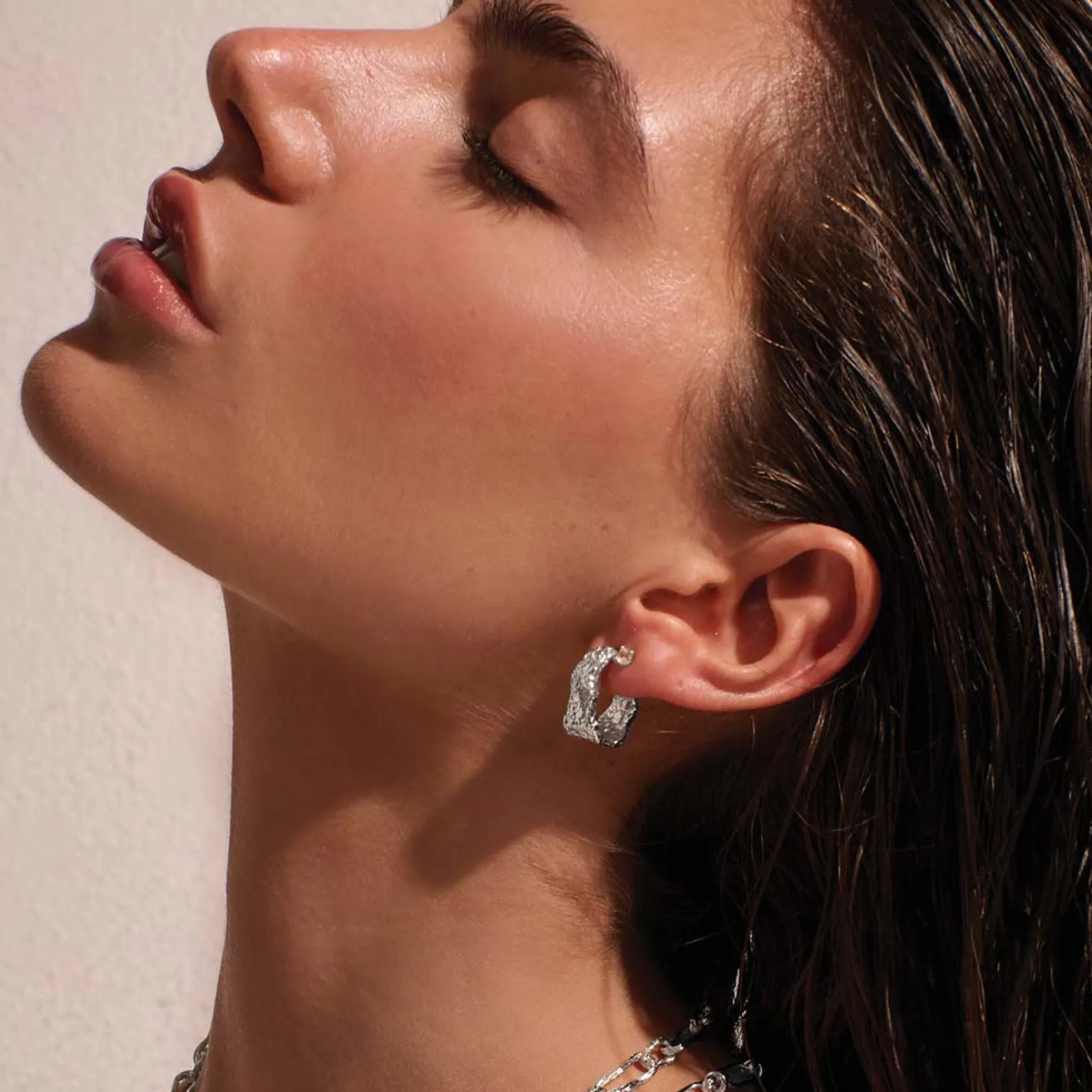 MURKANI Eterna Hoop Earrings SILVER