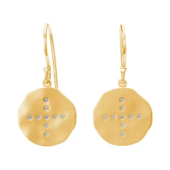 MURKANI Halcyon Small Earrings Hook 18K GOLD