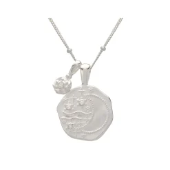 MURKANI Night Sky Pendant Necklace SILVER