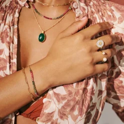 MURKANI Wandering Tourmaline Bracelet GOLD
