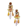 Nala Gem Earring ORANGE