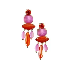 Nala Gem Earring PINK