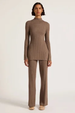 NL Malo Knit Pant MOCHA