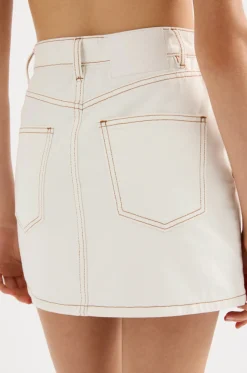 NL Sia Denim Mini Skirt SALT