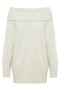 NUDE LUCY Abbott Off Shoulder Knit IVORY
