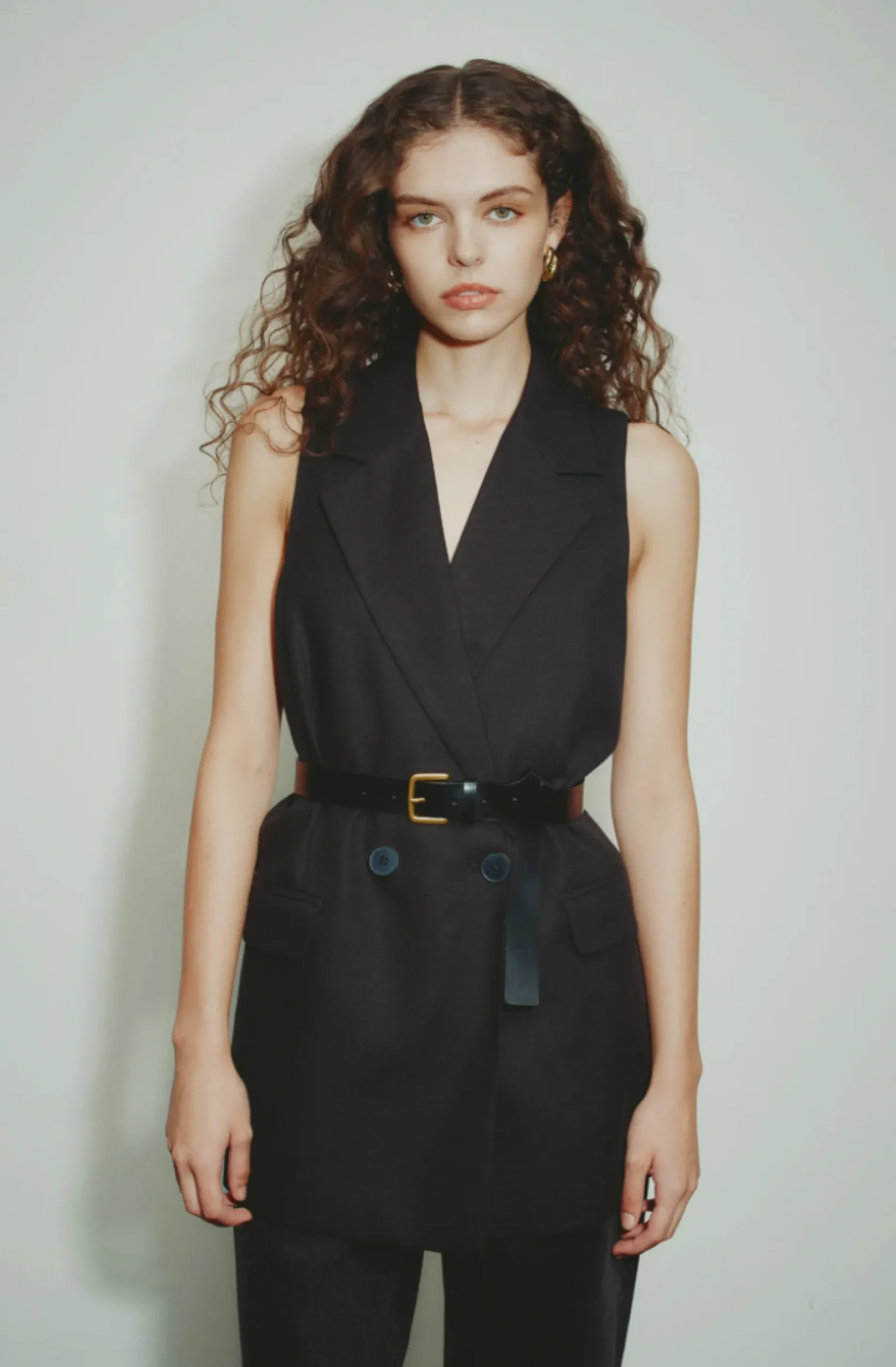 NUDE LUCY Agnes Vest BLACK