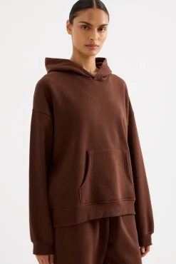NUDE LUCY Carter Curated Hoodie RAISIN