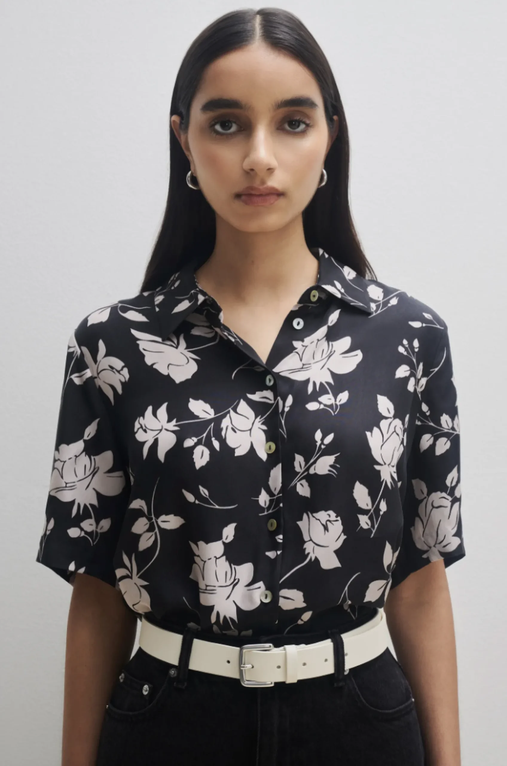 Nude Lucy Cupro Shirt ALBA