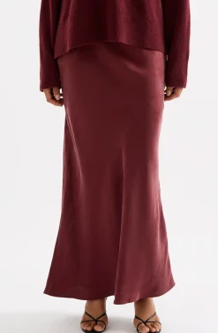 NUDE LUCY Devin Tencel Maxi Skirt