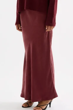 NUDE LUCY Devin Tencel Maxi Skirt