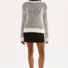 NUDE LUCY Garcia Crochet Knit SALT