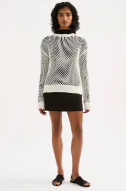NUDE LUCY Garcia Crochet Knit SALT