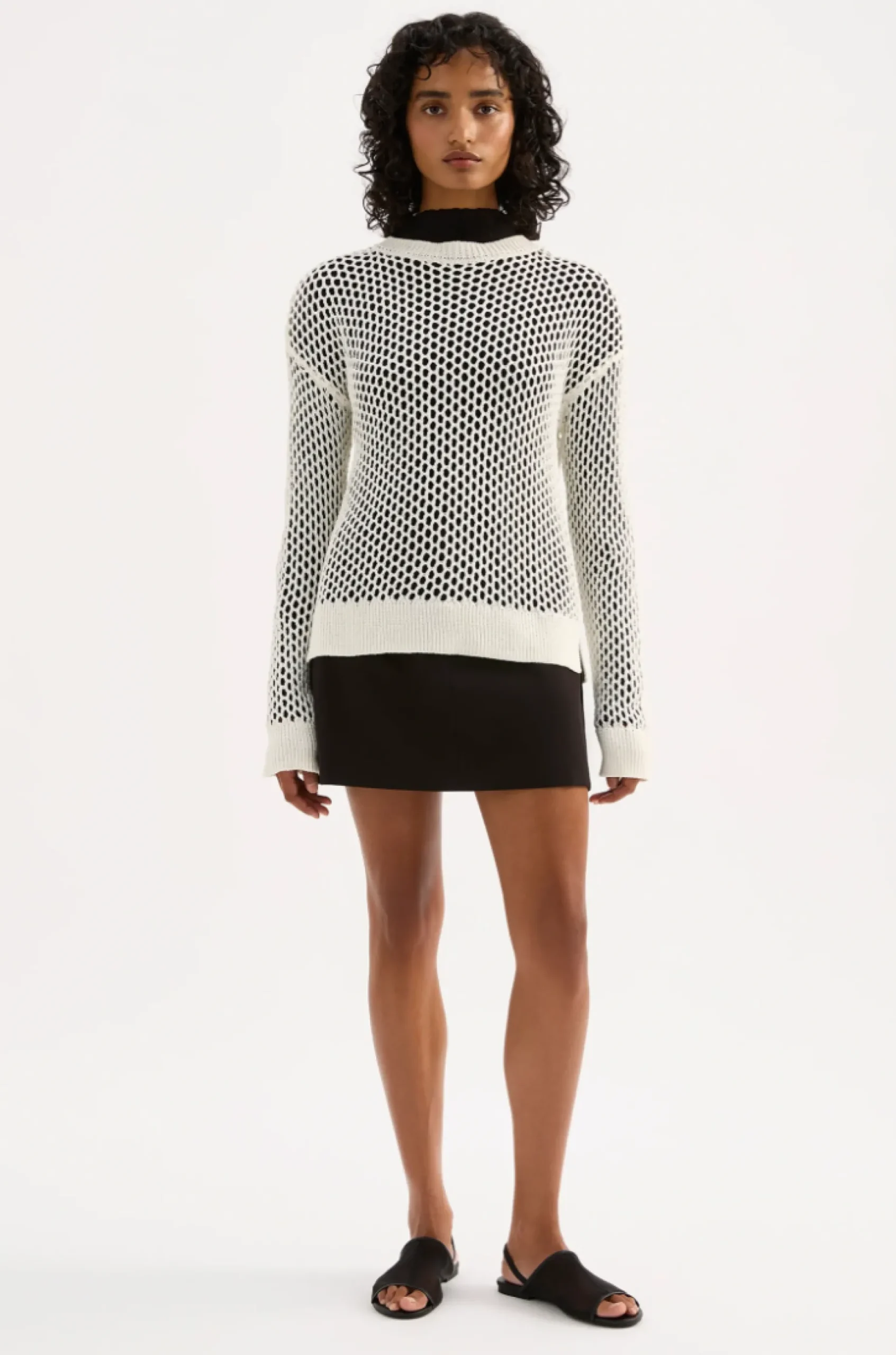 NUDE LUCY Garcia Crochet Knit SALT