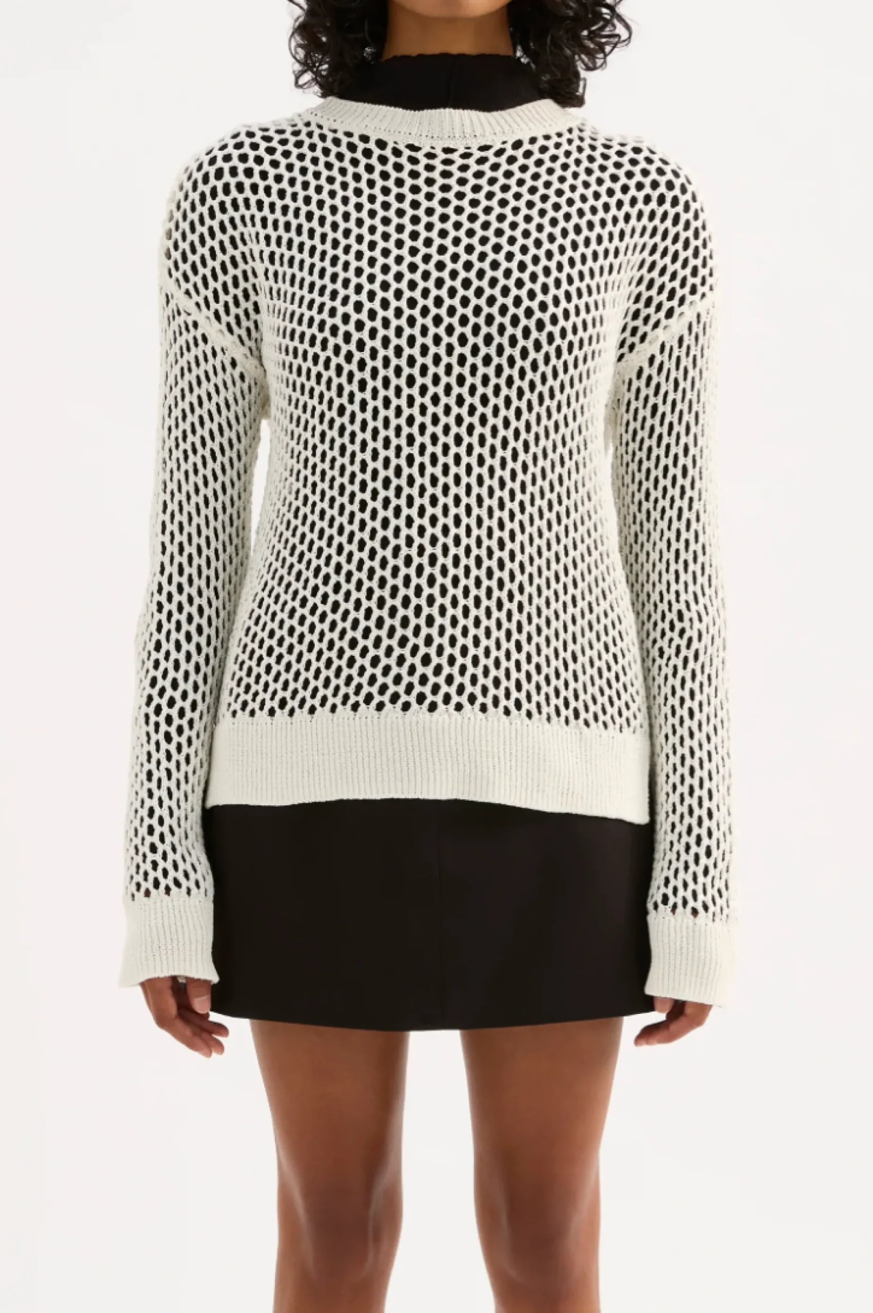 NUDE LUCY Garcia Crochet Knit SALT