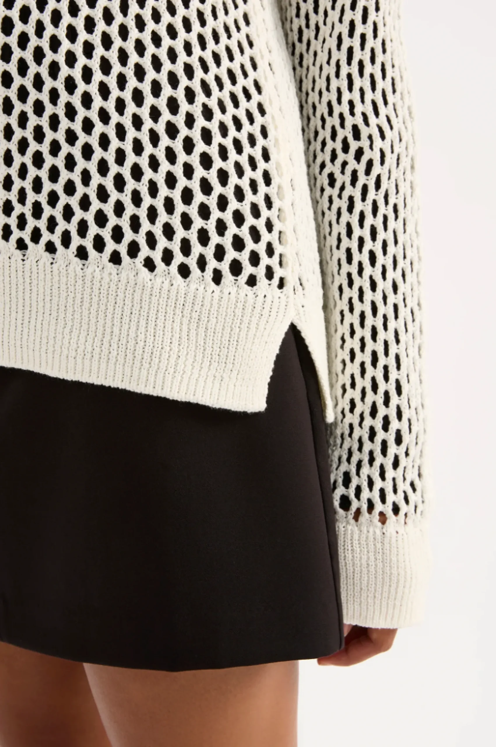 NUDE LUCY Garcia Crochet Knit SALT