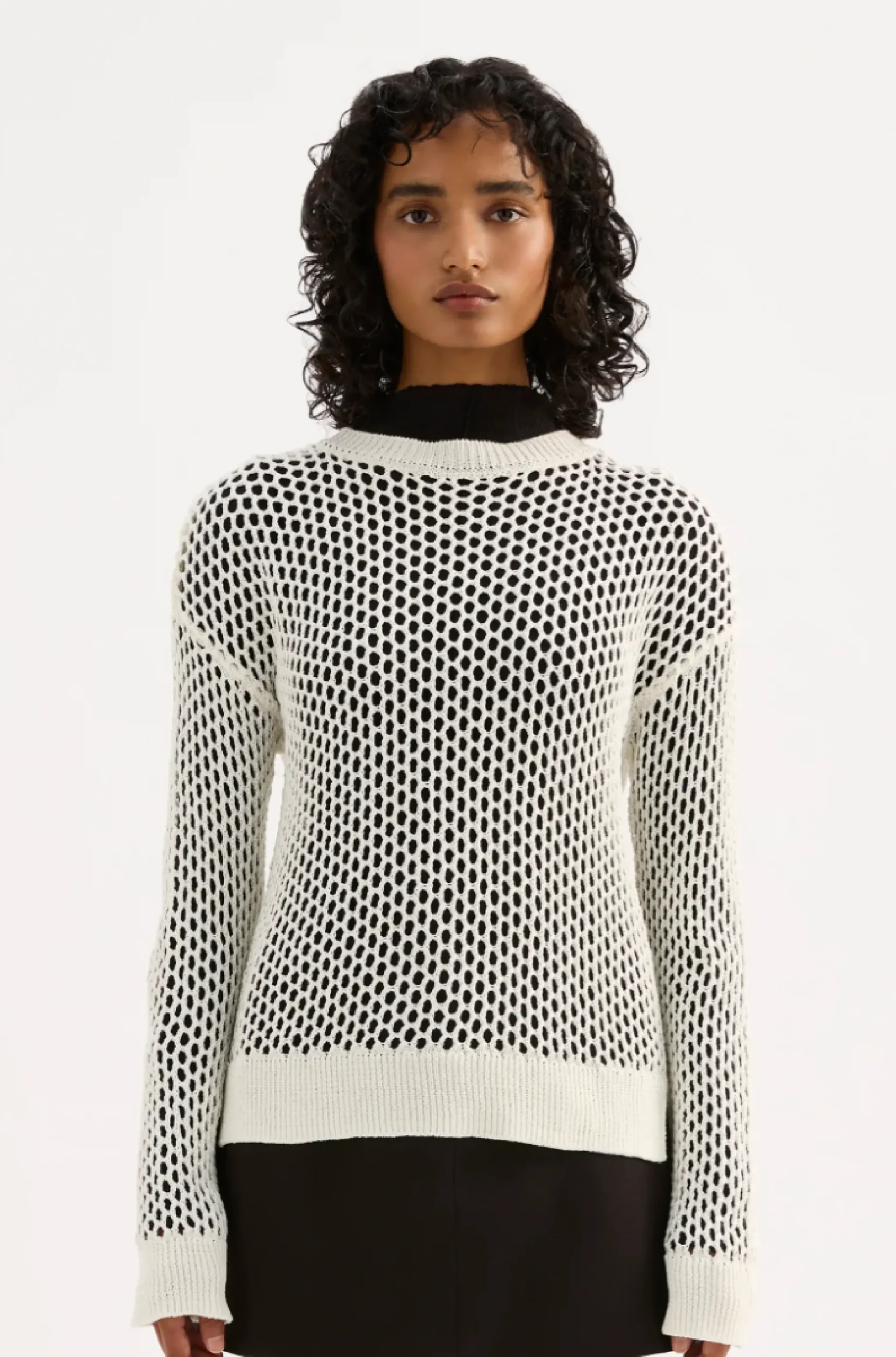 NUDE LUCY Garcia Crochet Knit SALT